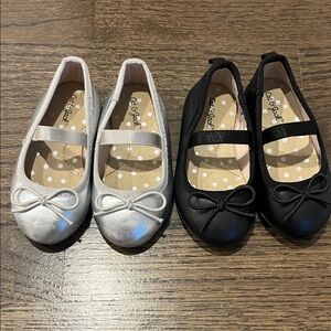2 Pack - Kids Cat & Jack Ballet Flats